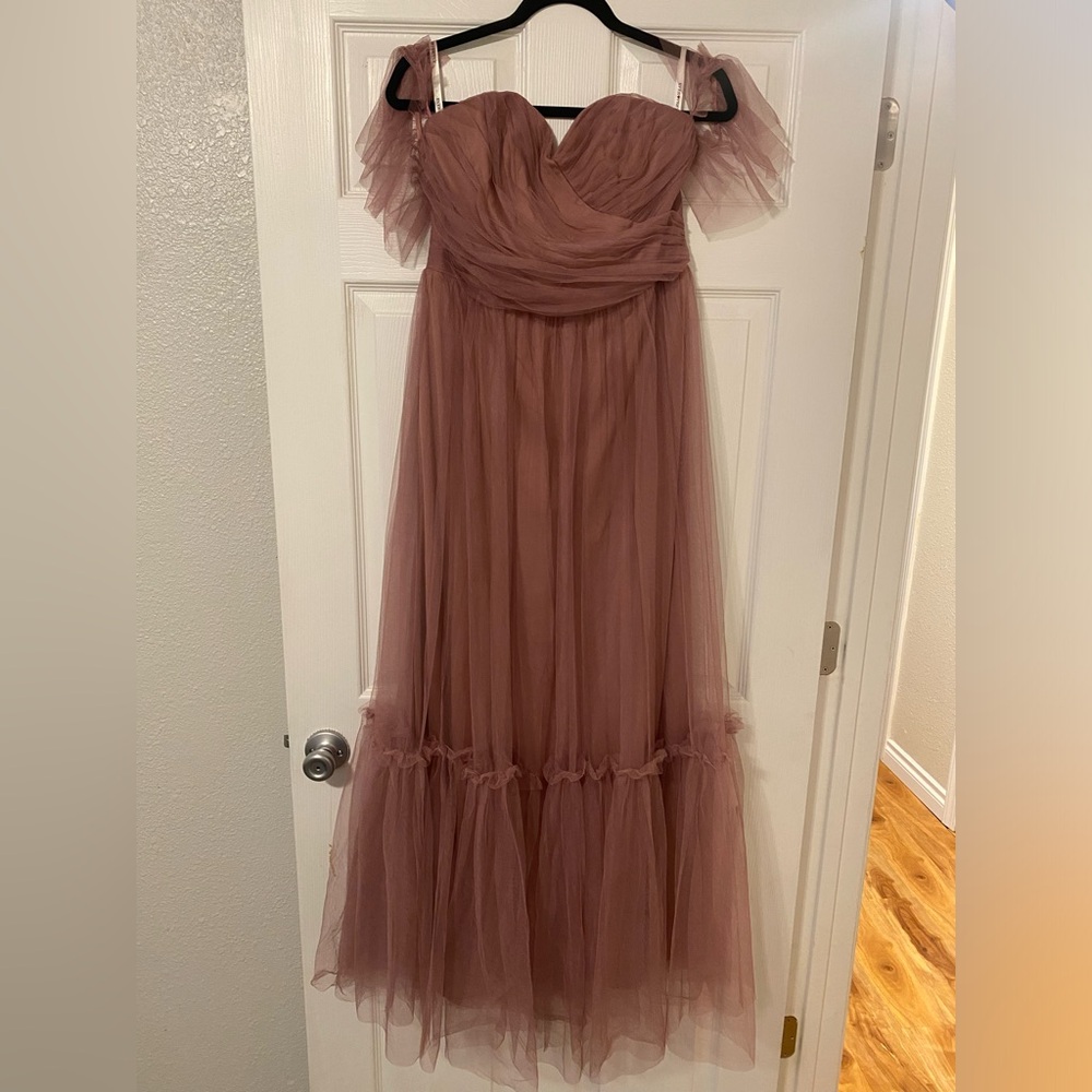 Purple tulle princess dress size 14